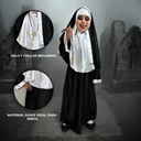 Disfraz De Monja Para Niña Para Halloween