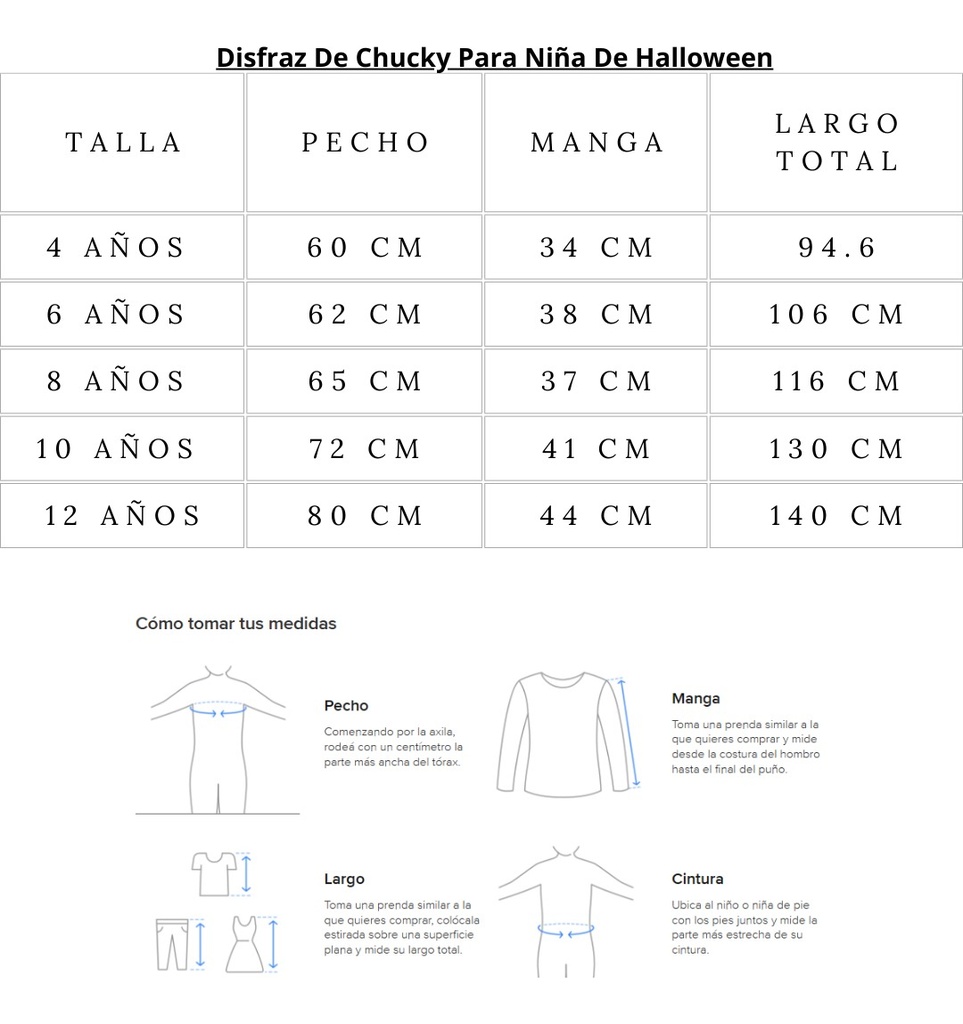 CHUKY NIÑA TUTU