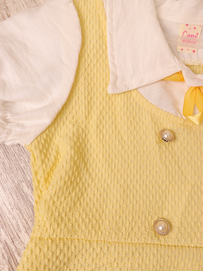VESTIDO BEBE BOTONES