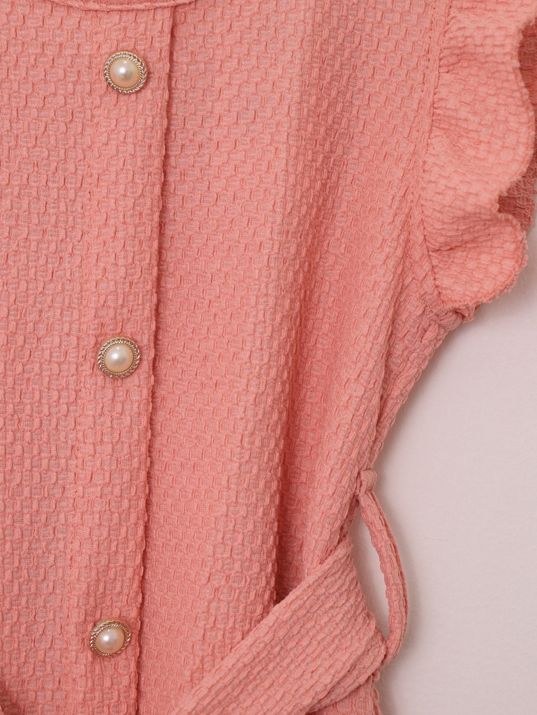 VESTIDO BEBE CON AMARRE 