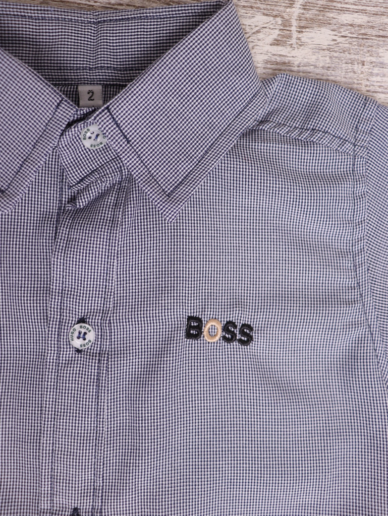 CAMISA BOSS CUADROS