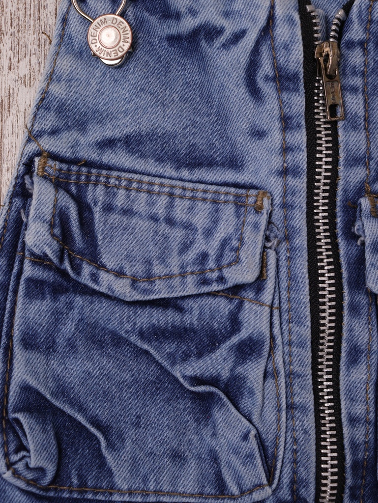 OVEROL CON ZIPPER