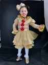 Disfraz De Pennywise/it Para Niña De Halloween 