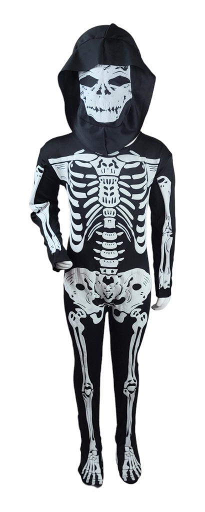 Disfraz De Calavera Para Niño De Halloween
