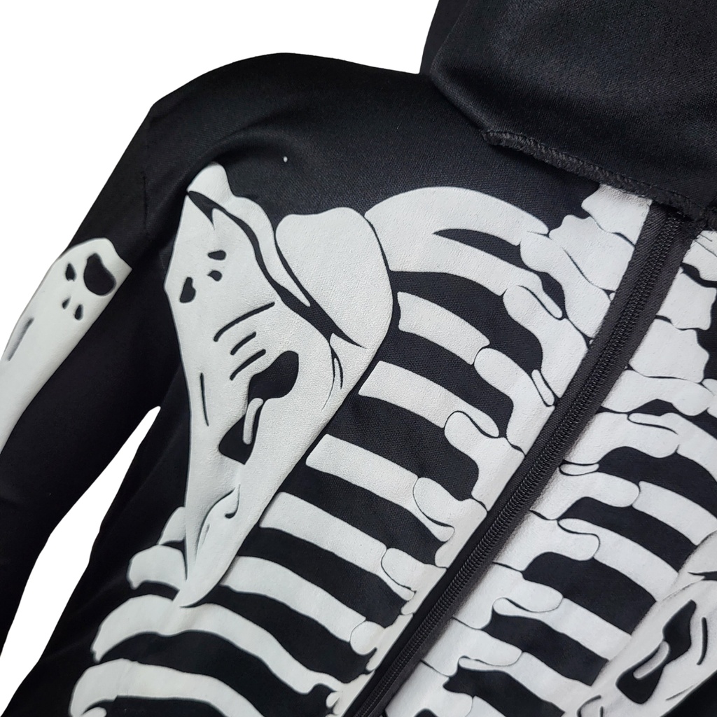 Disfraz De Calavera Para Niño De Halloween