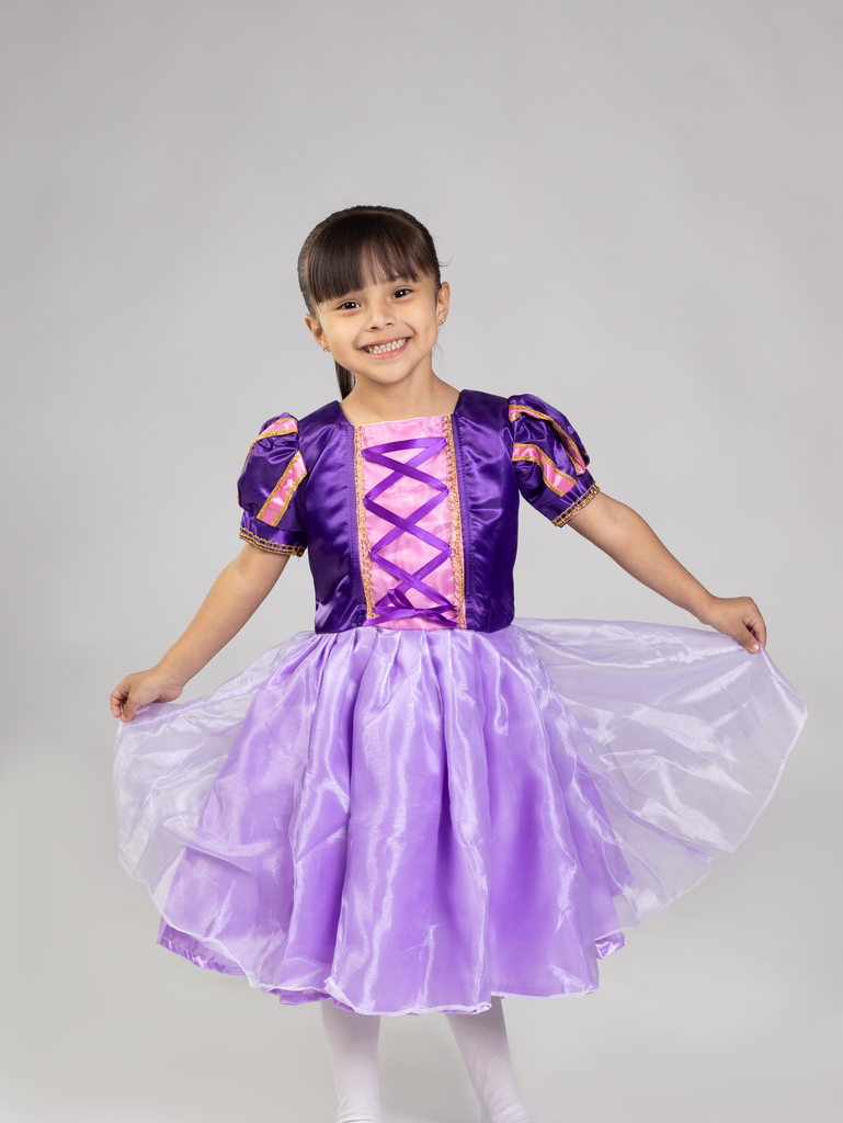 DISFRAZ DE RAPUNZEL