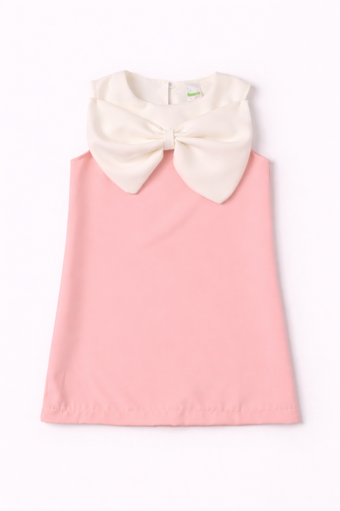 VESTIDO RECTO C/MOÑO