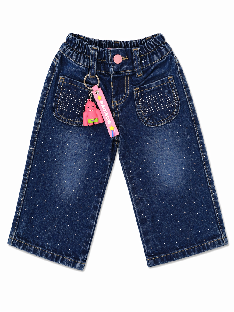 PANTALON CON BRILLOS