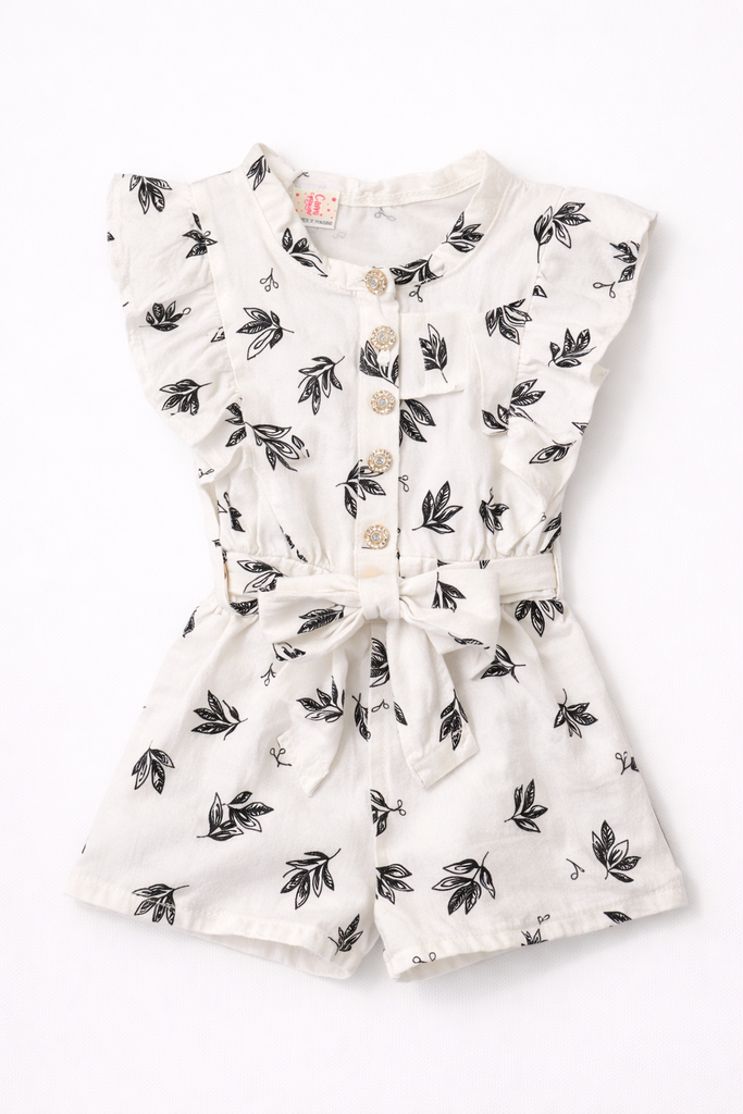 VESTIDO CON HOJAS