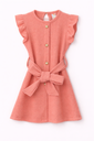 VESTIDO BEBE CON AMARRE 