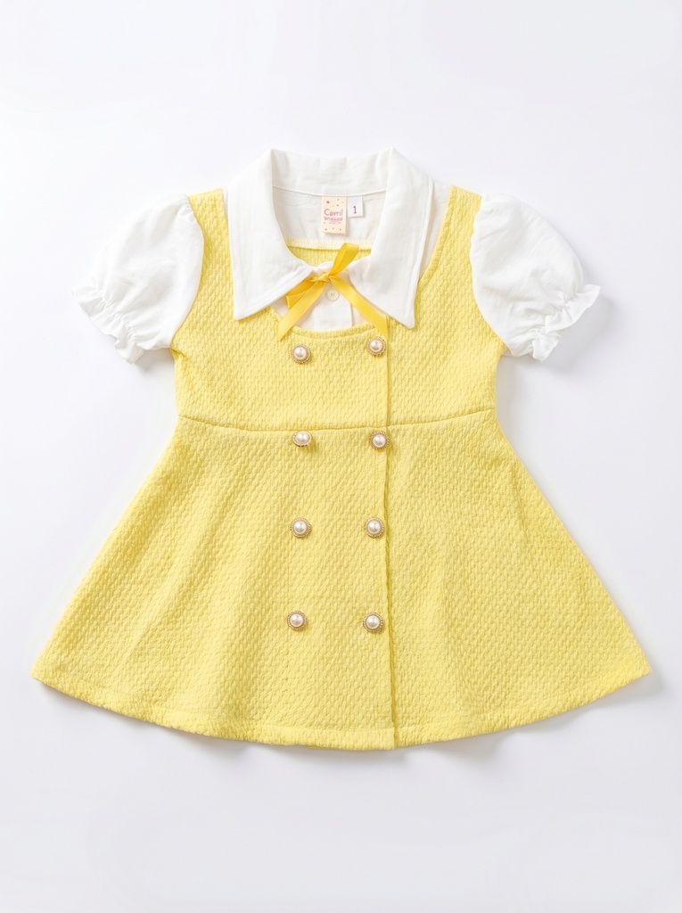 VESTIDO BEBE BOTONES