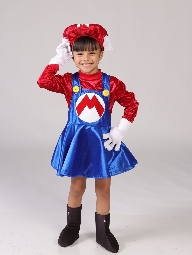 DISFRAZ MARIO BROS NIÑA