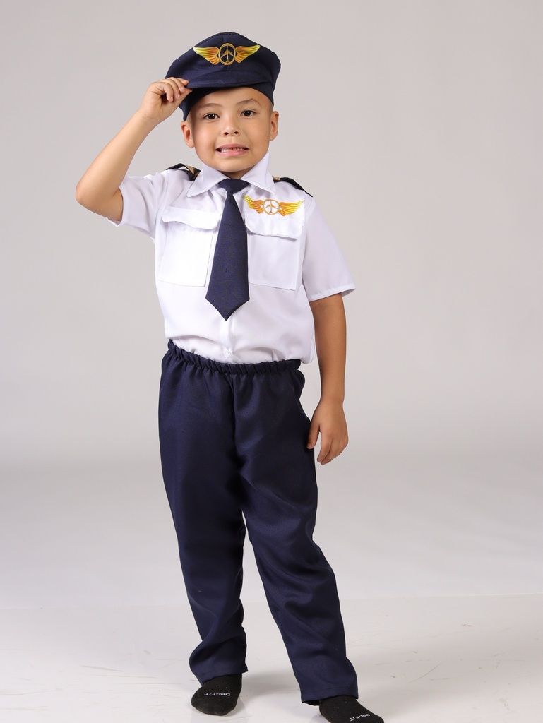 DISFRAZ PILOTO AVIADOR NIÑO