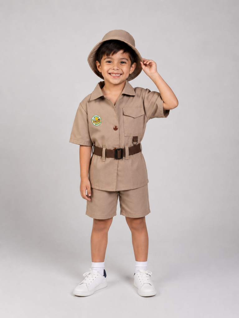 DISFRAZ EXPLORADOR NIÑO