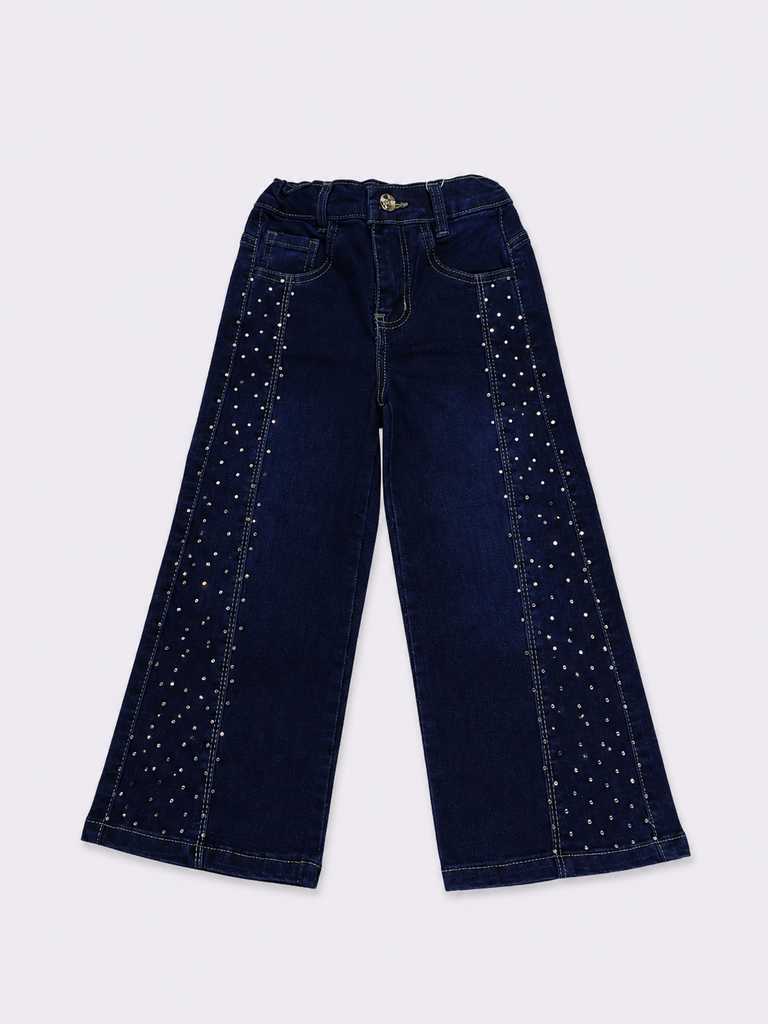 PANTALON PIEDRAS BORDADO