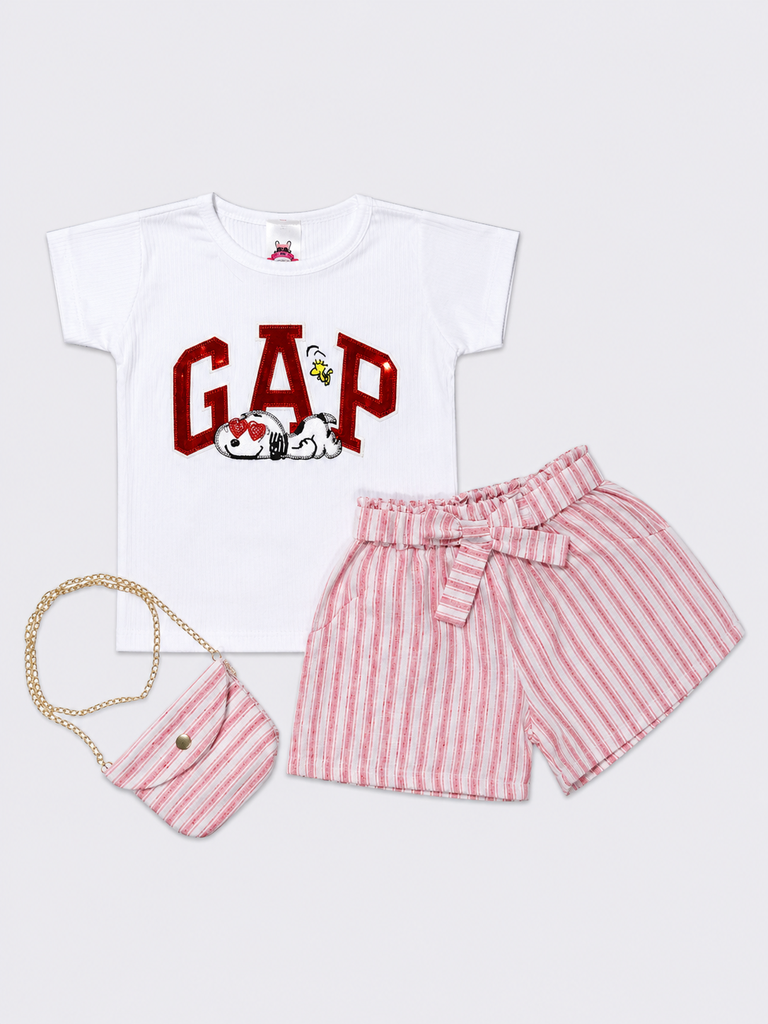 CONJUNTO SNOOPY LOVE