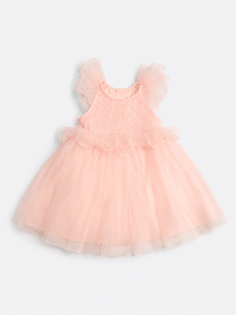 VESTIDO TUL DETALLADO