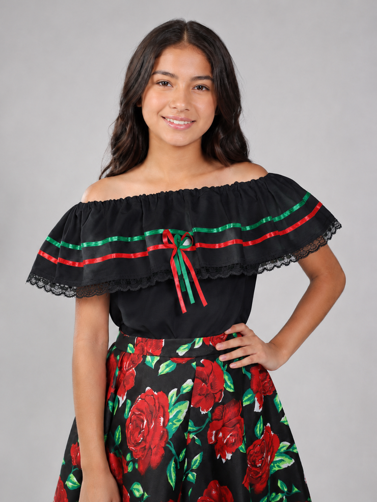 BLUSA CAMPESINA TRI JUVENIL