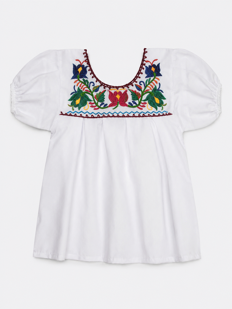 BLUSA TRADICIONAL BORDADA