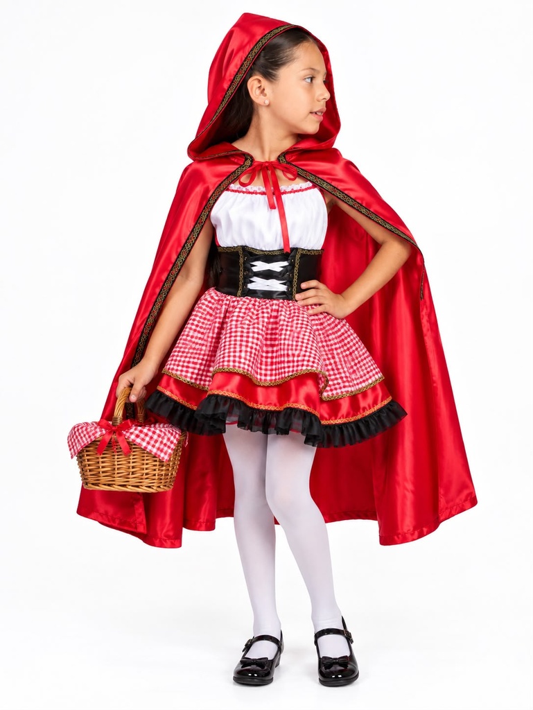 DISFRAZ CAPERUCITA