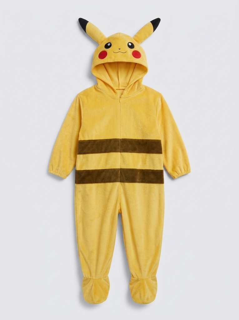 DISFRAZ DE PIKACHU