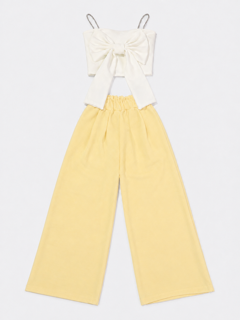 PANTALÓN BLUSA MOÑO