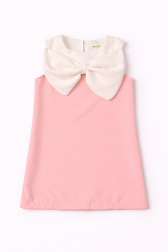 VESTIDO RECTO C/MOÑO