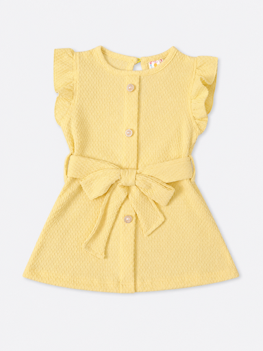 VESTIDO BEBE CON AMARRE 
