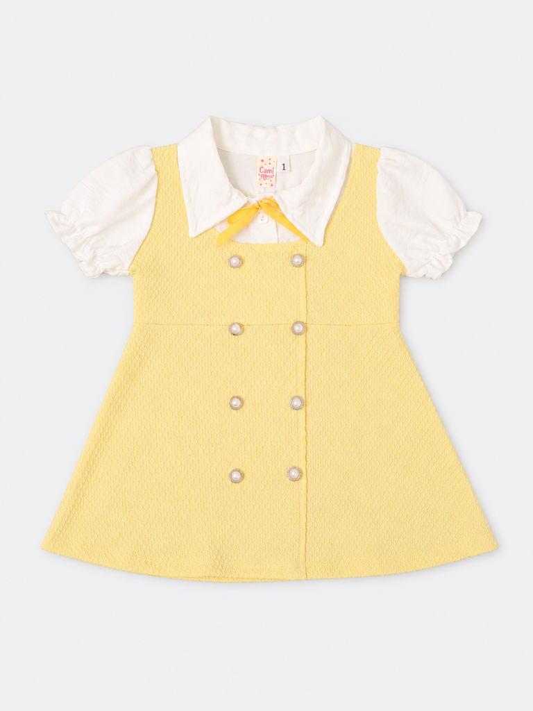 VESTIDO BEBE BOTONES
