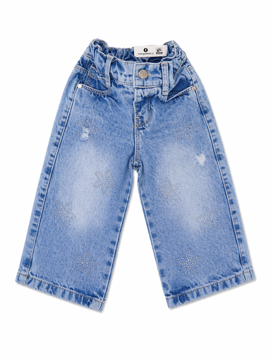 PANTALON FLORES BEBE