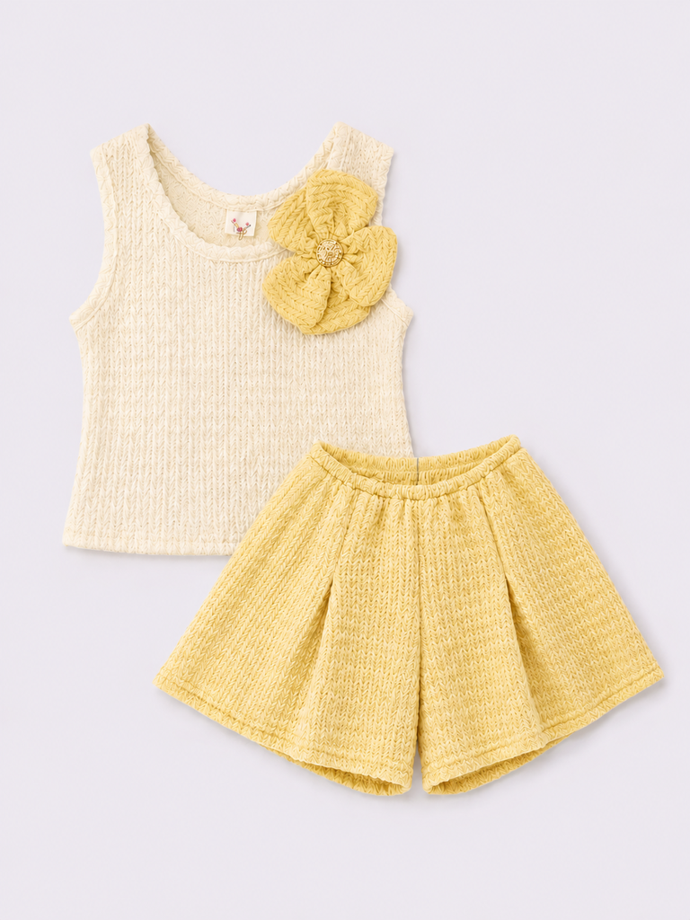 CONJUNTO CON FLOR