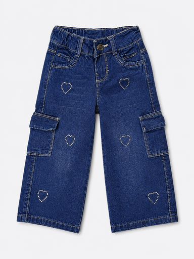PANTALON CORAZONES PERLAS