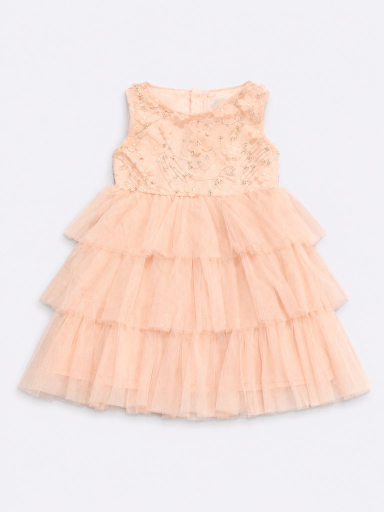 VESTIDO TUL FLORES