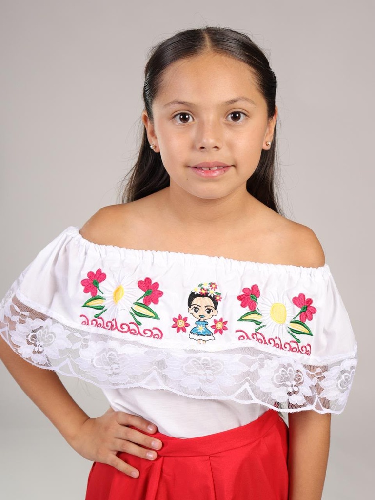 BLUSA CAMPESINA BORDADA